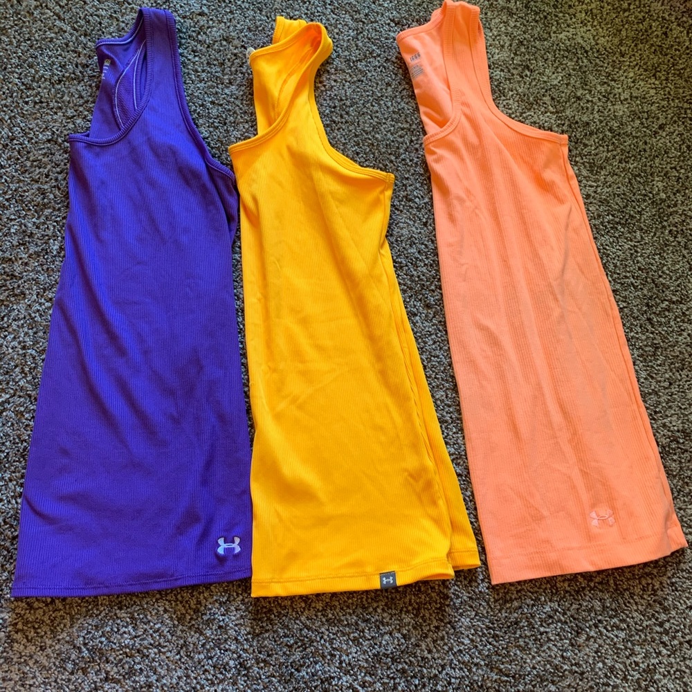5 Under Armour tank tops